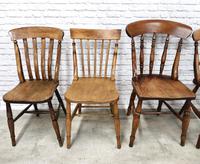 A Harlequin Set of 6 Kitchen Chairs (5 of 7) A Harlequin Set of 6 Kitchen Chairs (5 of 7)