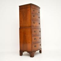 Antique Figured Walnut Chest on Chest (2 of 9) Antique Figured Walnut Chest on Chest (2 of 9)