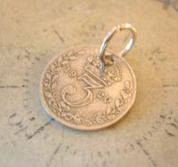 Antique Pocket Watch Chain Fob 1920 Silver Lucky Three Pence Old 3d Coin Fob (5 of 8) Antique Pocket Watch Chain Fob 1920 Silver Lucky Three Pence Old 3d Coin Fob (5 of 8)