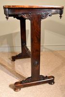 Small Regency Rosewood Occasional Side Table (3 of 7) Small Regency Rosewood Occasional Side Table (3 of 7)