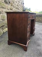 Mahogany Kneehole Writing Desk (2 of 9) Mahogany Kneehole Writing Desk (2 of 9)