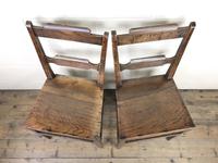 Pair of Welsh Oak Bar Back Farmhouse Chairs (9 of 15) Pair of Welsh Oak Bar Back Farmhouse Chairs (9 of 15)