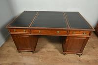Antique Victorian Partners Desk by Druce & Co (2 of 5) Antique Victorian Partners Desk by Druce & Co (2 of 5)
