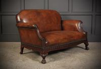 Hand Dyed Chestnut Leather & Mahogany Club Suite (7 of 19) Hand Dyed Chestnut Leather & Mahogany Club Suite (7 of 19)