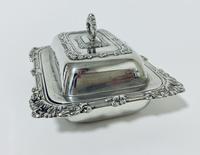 Antique Solid Sterling Silver Butter Dish & Cover (3 of 12) Antique Solid Sterling Silver Butter Dish & Cover (3 of 12)