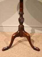 Georgian Mahogany Pedestal Lamp / Occasional Table (2 of 5) Georgian Mahogany Pedestal Lamp / Occasional Table (2 of 5)