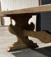 Large Rustic Bleached Oak Farmhouse Refectory Dining Table (15 of 25) Large Rustic Bleached Oak Farmhouse Refectory Dining Table (15 of 25)