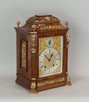 Fine Quality Burr Walnut Bracket / Mantel Clock by Lenzkirch (7 of 15) Fine Quality Burr Walnut Bracket / Mantel Clock by Lenzkirch (7 of 15)