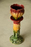 Majolica Glazed Plant Stand Jardinere (6 of 10) Majolica Glazed Plant Stand Jardinere (6 of 10)