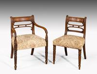 Set of Seven Regency Period Mahogany Framed Chairs (3 of 5) Set of Seven Regency Period Mahogany Framed Chairs (3 of 5)
