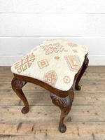 Late Victorian Carved Mahogany Stool (7 of 8) Late Victorian Carved Mahogany Stool (7 of 8)