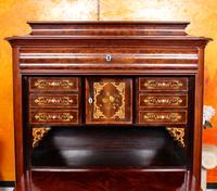 Biedermeier Secretaire Bureau Danish 19th Century Flame Mahogany (19 of 19) Biedermeier Secretaire Bureau Danish 19th Century Flame Mahogany (19 of 19)