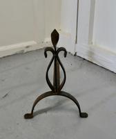 Pair of French 19th Century Iron Andirons or Fire Dogs (2 of 4) Pair of French 19th Century Iron Andirons or Fire Dogs (2 of 4)