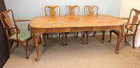 Set of Eight Queen Anne Style Walnut Dining Chairs (15 of 15) Set of Eight Queen Anne Style Walnut Dining Chairs (15 of 15)