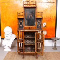 Bamboo Chiffonier Aesthetic Anglo Japanese 19th Century Lacquer (16 of 17) Bamboo Chiffonier Aesthetic Anglo Japanese 19th Century Lacquer (16 of 17)