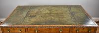 Antique Burr Walnut Partners Desk (18 of 18) Antique Burr Walnut Partners Desk (18 of 18)