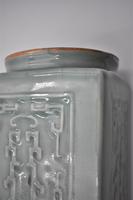 Large Chinese Celadon Cong Vase – Qing (8 of 8) Large Chinese Celadon Cong Vase – Qing (8 of 8)
