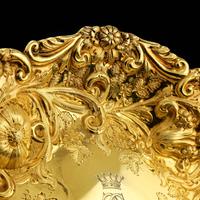 Majestic Antique Solid Silver Gilt Large Dishes / Bowls - Set of 3 - John Aldwinckle & Thomas Slater 1892 (14 of 18) Majestic Antique Solid Silver Gilt Large Dishes / Bowls - Set of 3 - John Aldwinckle & Thomas Slater 1892 (14 of 18)