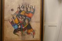 Original Framed 1970s Print “Ballon Players” by Graciela Rodo Boulanger (5 of 7) Original Framed 1970s Print “Ballon Players” by Graciela Rodo Boulanger (5 of 7)