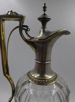 Antique Silver Parcel Gilt Claret Jug. 800 Standard c.1880 (7 of 9) Antique Silver Parcel Gilt Claret Jug. 800 Standard c.1880 (7 of 9)