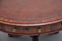 Superb quality 19th Century mahogany drum table (4 of 10) Superb quality 19th Century mahogany drum table (4 of 10)