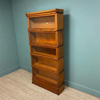 Tall Golden Oak Globe Wernicke Stacking Barristers Bookcase (4 of 7) Tall Golden Oak Globe Wernicke Stacking Barristers Bookcase (4 of 7)