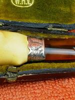Antique Sterling Silver Hallmarked Silver & Amber Cheroot Holder 1897, William Henry Vince (11 of 11) Antique Sterling Silver Hallmarked Silver & Amber Cheroot Holder 1897, William Henry Vince (11 of 11)