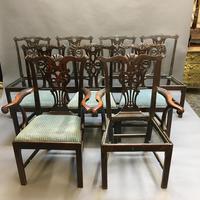 Set of 18th Century Mahogany Dining Chairs (19 of 21) Set of 18th Century Mahogany Dining Chairs (19 of 21)