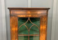 Good Burr Walnut Corner Cabinet (4 of 7) Good Burr Walnut Corner Cabinet (4 of 7)