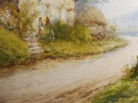 Watercolour Mill Cottage Reigate Listed Artist H Rawson (6 of 13) Watercolour Mill Cottage Reigate Listed Artist H Rawson (6 of 13)