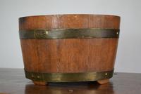 Coopered Oak Log Bin with Brass Banding (4 of 10) Coopered Oak Log Bin with Brass Banding (4 of 10)