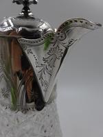 Antique Victorian Silver Claret Jug - Birmingham 1881 (4 of 10) Antique Victorian Silver Claret Jug - Birmingham 1881 (4 of 10)