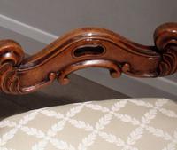 Pair of 19th Century Carved Satinwood Balloon Back Chairs (8 of 9) Pair of 19th Century Carved Satinwood Balloon Back Chairs (8 of 9)