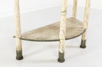 18th Century Italian Demilune Console Table with Marble Top (6 of 6) 18th Century Italian Demilune Console Table with Marble Top (6 of 6)