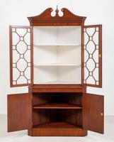 Mahogany Sheraton Revival Double Corner Cupboard (6 of 8) Mahogany Sheraton Revival Double Corner Cupboard (6 of 8)