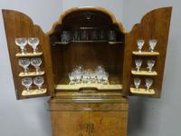 Super Quality Burr Walnut Cocktail Cabinet (9 of 12) Super Quality Burr Walnut Cocktail Cabinet (9 of 12)