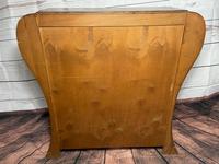 Art Deco Walnut Curved Bookcase Display Storage Cabinet (23 of 29) Art Deco Walnut Curved Bookcase Display Storage Cabinet (23 of 29)