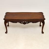 Antique Queen Anne Style Mahogany Coffee Table (2 of 8) Antique Queen Anne Style Mahogany Coffee Table (2 of 8)