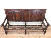 18th Century Panelled Oak Settle (3 of 10) 18th Century Panelled Oak Settle (3 of 10)