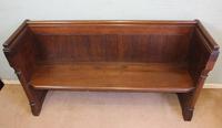 Antique Oak Hall Bench Pew Settle (2 of 12) Antique Oak Hall Bench Pew Settle (2 of 12)