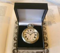 Antique Pocket Watch 1920s Winegartens 7 Jewel Railway Regulator Silver Nickel Case FWO (12 of 12) Antique Pocket Watch 1920s Winegartens 7 Jewel Railway Regulator Silver Nickel Case FWO (12 of 12)