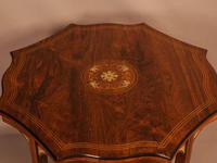 Fine Quality Rosewood Occasional Table c.1890 (3 of 6) Fine Quality Rosewood Occasional Table c.1890 (3 of 6)