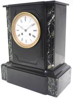 Antique French Slate Mantel Clock Wow! Striking 8-day c.1890 (4 of 11) Antique French Slate Mantel Clock Wow! Striking 8-day c.1890 (4 of 11)