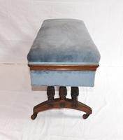 Antique French Stool Window Seat Storage Box Gillows c.1880 (9 of 11) Antique French Stool Window Seat Storage Box Gillows c.1880 (9 of 11)