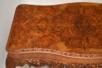 Antique Burr Walnut Queen Anne Style Coffee Table (3 of 10) Antique Burr Walnut Queen Anne Style Coffee Table (3 of 10)