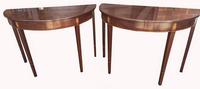 Superb Pair of George III Mahogany Console Tables (2 of 10) Superb Pair of George III Mahogany Console Tables (2 of 10)