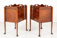 Pair of Mahogany Queen Anne Style Bedside Cabinets (5 of 12) Pair of Mahogany Queen Anne Style Bedside Cabinets (5 of 12)