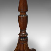 Antique Tripod Table, English, Flame Mahogany, Side, Wine, Regency c.1820 (10 of 10) Antique Tripod Table, English, Flame Mahogany, Side, Wine, Regency c.1820 (10 of 10)