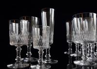 Baccarat Crystal 29 piece Cylindrique suite Richelieu pattern c1916 (5 of 5) Baccarat Crystal 29 piece Cylindrique suite Richelieu pattern c1916 (5 of 5)