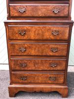 Antique Burr Walnut Chest on Chest (6 of 10) Antique Burr Walnut Chest on Chest (6 of 10)